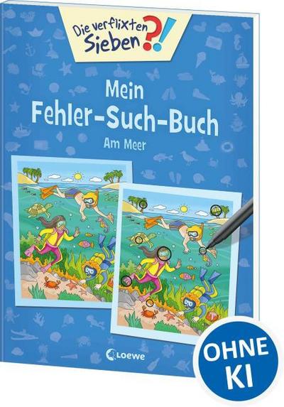 Mein Fehler-Such-Buch - Am Meer
