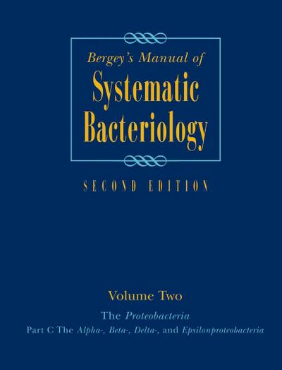 Bergey’s Manual® of Systematic Bacteriology