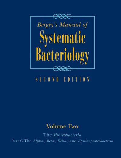 Bergey’s Manual® of Systematic Bacteriology