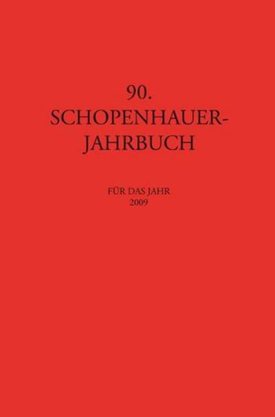 Schoppenhauer - Jahrbuch