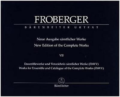 Ensemblewerke und Verzeichnis sämtlicher Werke (FbWV), Partitur