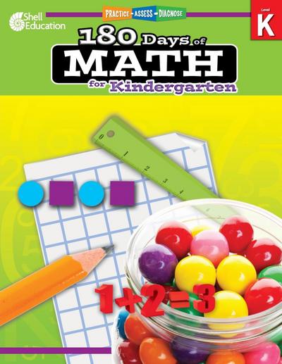 180 Days of Math for Kindergarten