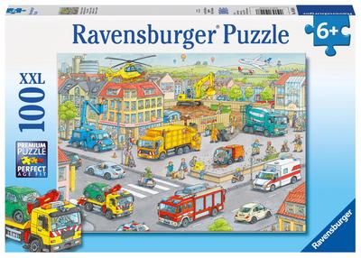 Fahrzeuge in der Stadt Puzzleteile: 100