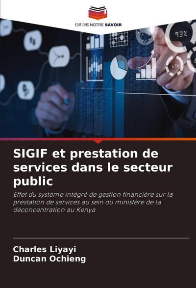 SIGIF et prestation de services dans le secteur public