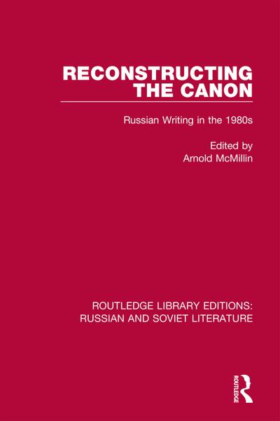 Reconstructing the Canon