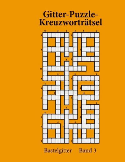 Gitter-Puzzle-Kreuzworträtsel