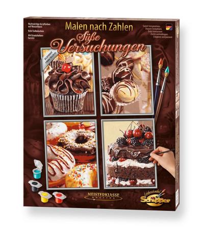 Schipper Malen nach Zahlen - Süße Versuchungen (Quattro)