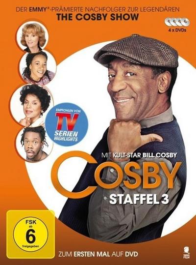 Cosby. Staffel.3, 4 DVDs