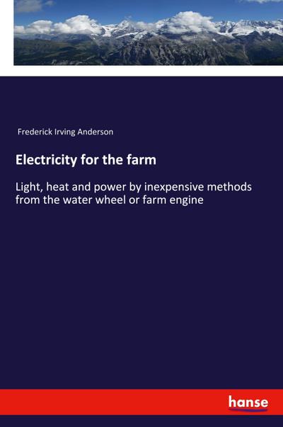 Electricity for the farm