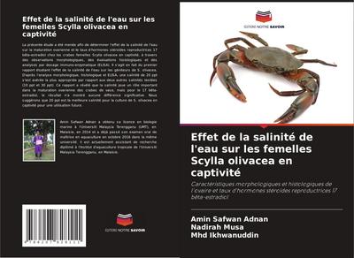 Effet de la salinité de l’eau sur les femelles Scylla olivacea en captivité