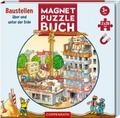 Magnet-Puzzlebuch: Baustellen über und unter der Erde