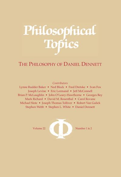 Philosophical Topics 22