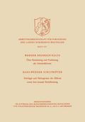 Über Entstehung und Verhütung der Arteriosklerose / Ätiologie und Pathogenese der Silikose sowie ihre kausale Beeinflussung