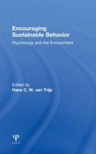 Encouraging Sustainable Behavior