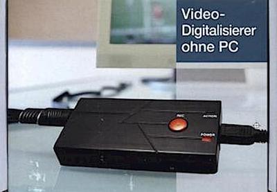 W Video-Digitalisierer ohne PC Digitalisieren von Live-TV VHS oder Games auf MicroSD-Karte durch Plug & Play