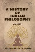 A History of Indian Philosophy