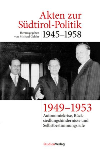 Accordino, Triestkrise und Demission Grubers 1949-1953