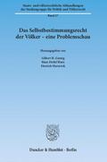 Das Selbstbestimmungsrecht der Völker - eine Problemschau