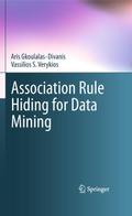 Association Rule Hiding for Data Mining