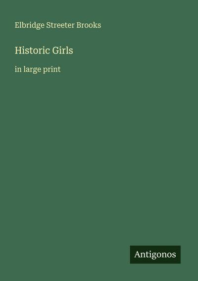Historic Girls