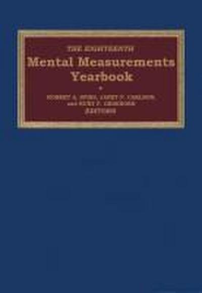 The Eighteenth Mental Measurements Yearbook
