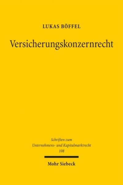 Versicherungskonzernrecht