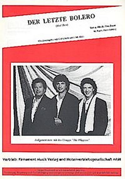 Der letzte Bolero: EinzelausgabeGesang und Klavier