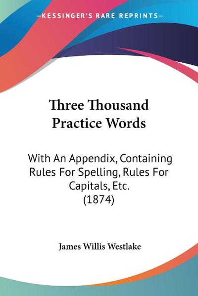 Three Thousand Practice Words