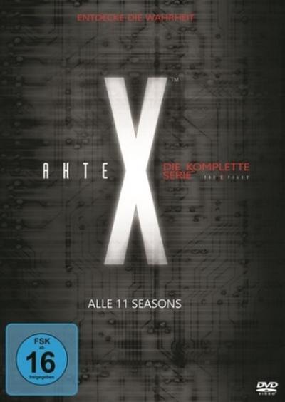 Akte X - Komplette BOX (DVD) 59 Disc Min: 9317/DD/WS  Staffel 01-11