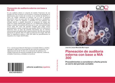 Planeación de auditoría externa con base a NIA 300