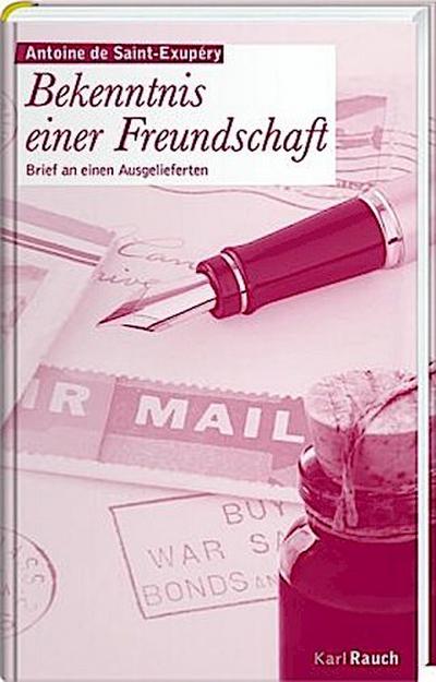 Bekenntnis einer Freundschaft