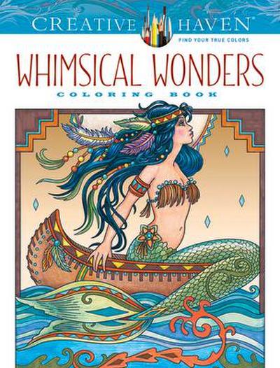 Creative Haven Whimsical Wonders Coloring Book