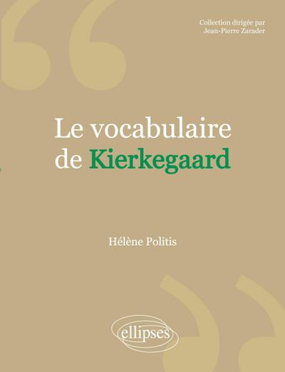 Le vocabulaire de Kierkegaard