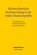 Höchstrichterliche Rechtsprechung in der frühen Bu