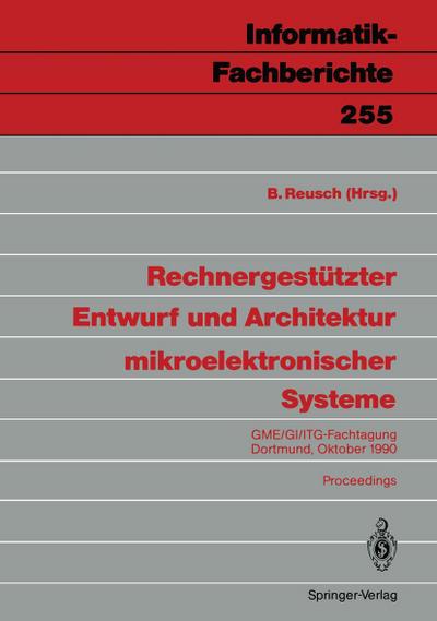 Rechnergestützter Entwurf und Architektur mikroelektronischer Systeme