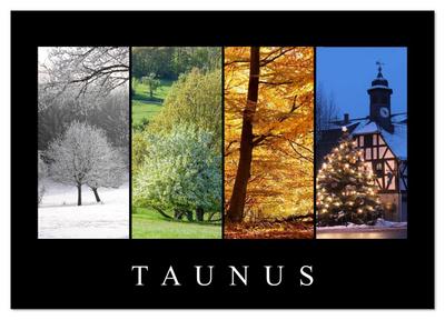 Taunus (Tischkalender 2026 DIN A5 quer), CALVENDO Monatskalender