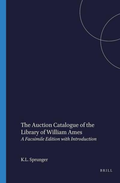 The Auction Catalogue of William Ames