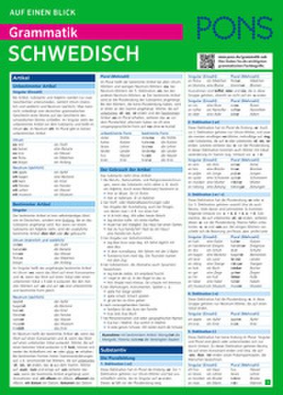 PONS Grammatik auf einen Blick Schwedisch