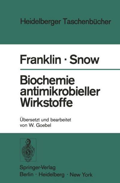 Biochemie antimikrobieller Wirkstoffe
