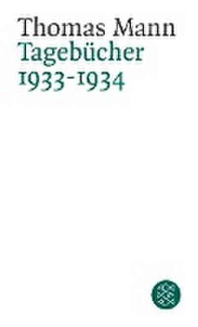 Tagebücher 1933 - 1934