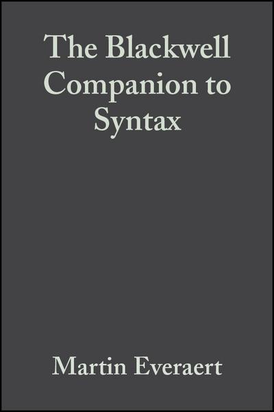 The Blackwell Companion to Syntax