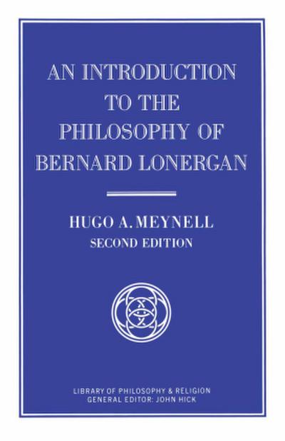 An Introduction to the Philosophy of Bernard Lonergan