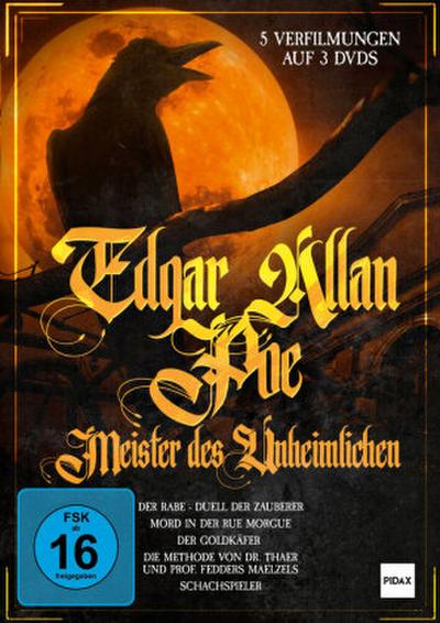 Edgar Allan Poe - Meister des Unheimlichen, 3 DVD