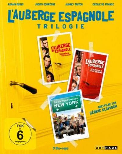 L’Auberge espagnole - Die Trilogie, 3 Blu-ray