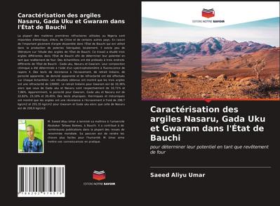 Caractérisation des argiles Nasaru, Gada Uku et Gwaram dans l’État de Bauchi