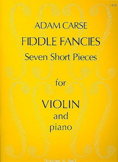 Fiddle Fancies 7 short piecesin the 1st position for violin and