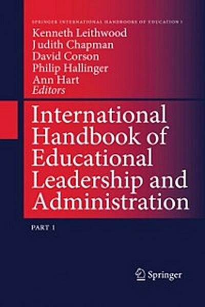 International Handbook of Educational Leadership and Administration