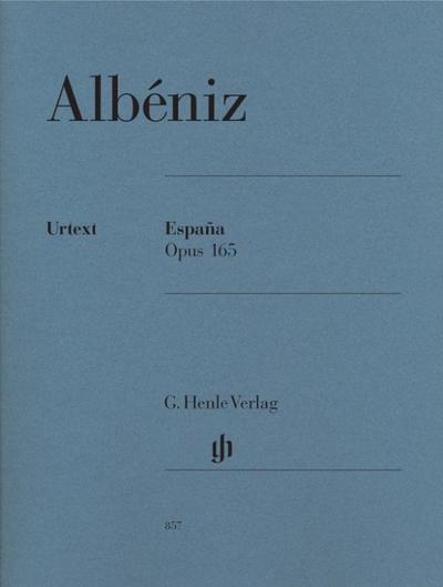 Albéniz, Isaac - España op. 165