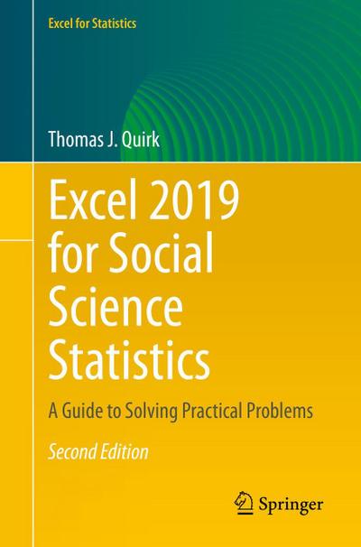 Excel 2019 for Social Science Statistics