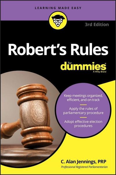 Robert’s Rules For Dummies